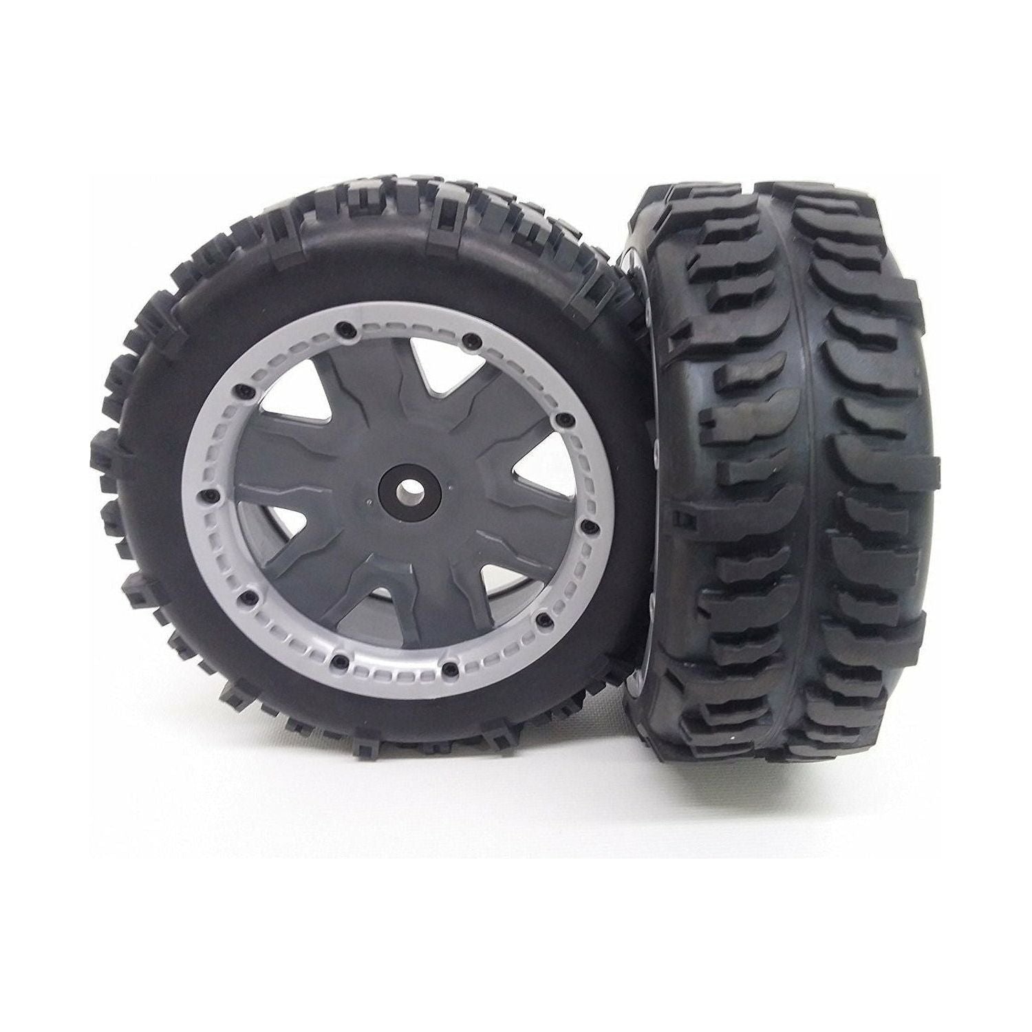 Swamp Dawg Tires & Yuma Rims with Beadlocks - Front (1 Pair) (Choose Color)