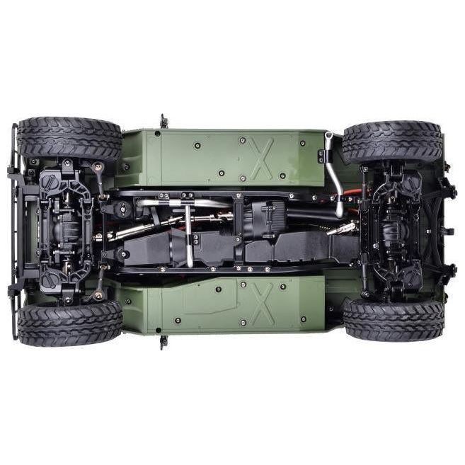 1/10th Scale HG-P408 4x4 Military Humvee Upgraded ARTR w/ LEDs and