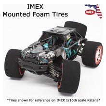 Load image into Gallery viewer, IMEX Mounted Foam Tires (12mm Hex)
