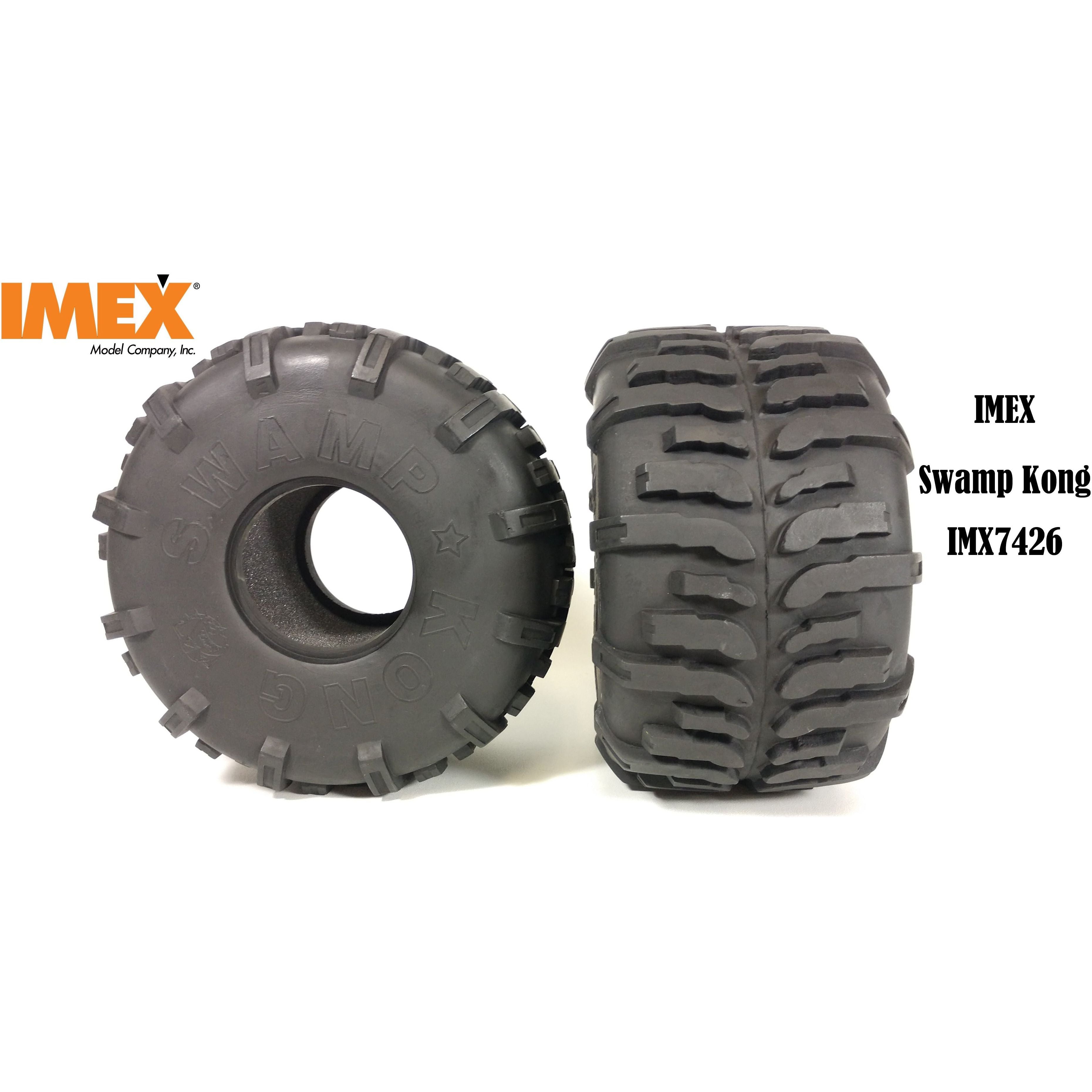 Swamp Kong Tires w/ Diamond Rims (2 Pair) (Choose Colors)
