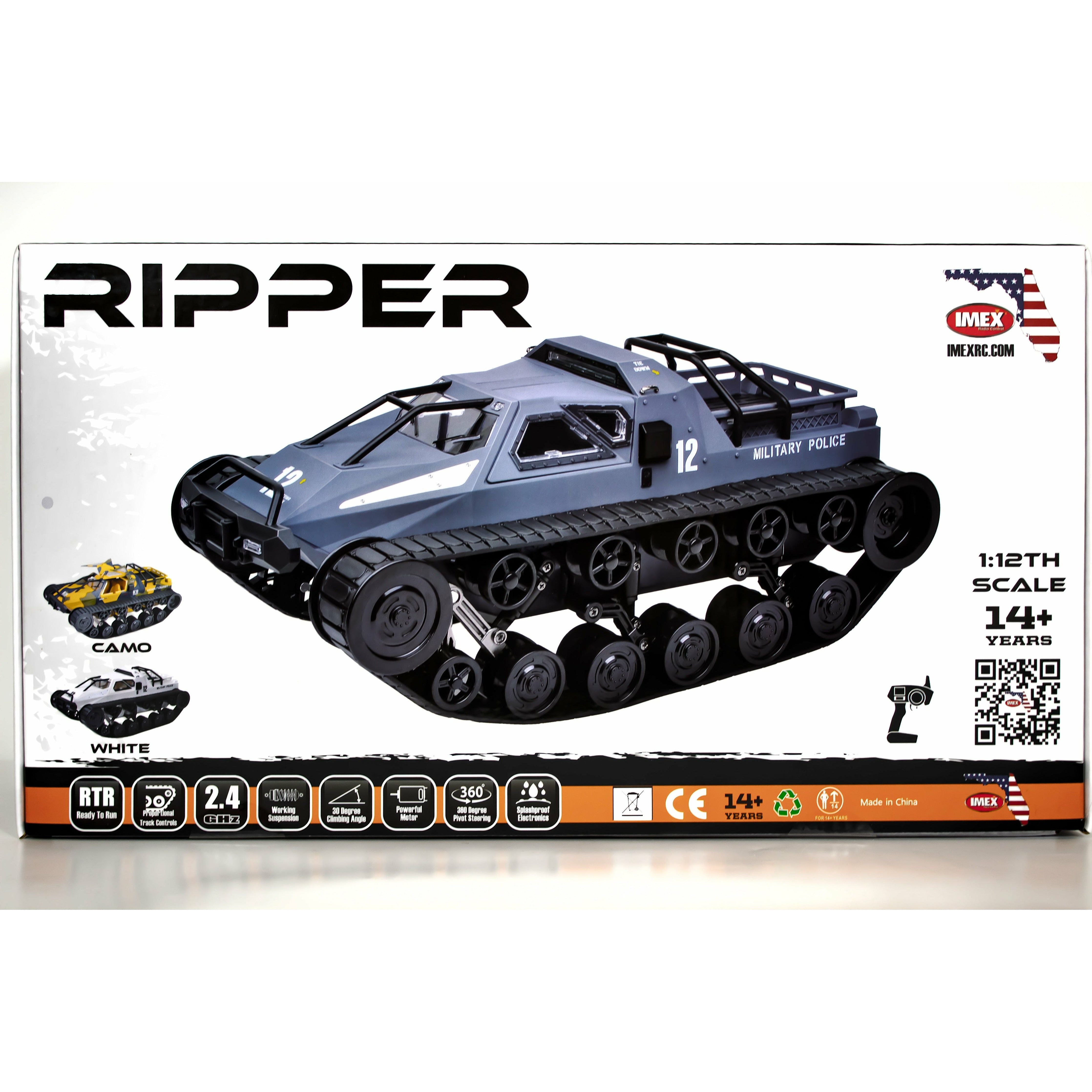 1/12 Scale Ripper- High-Speed Drift Tank