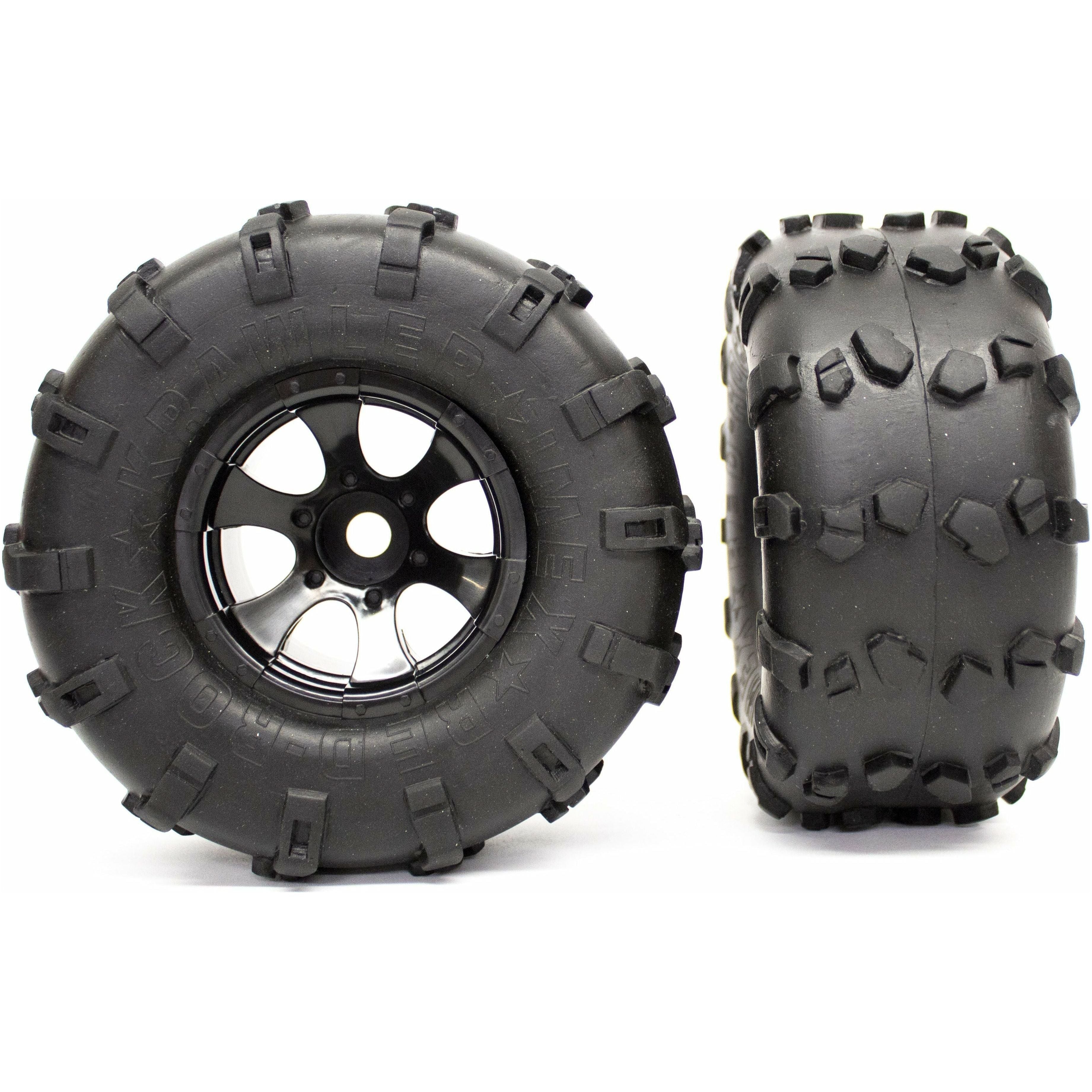 Red Rock Tires & Eagle Rims (1 Pair) (Choose Color)
