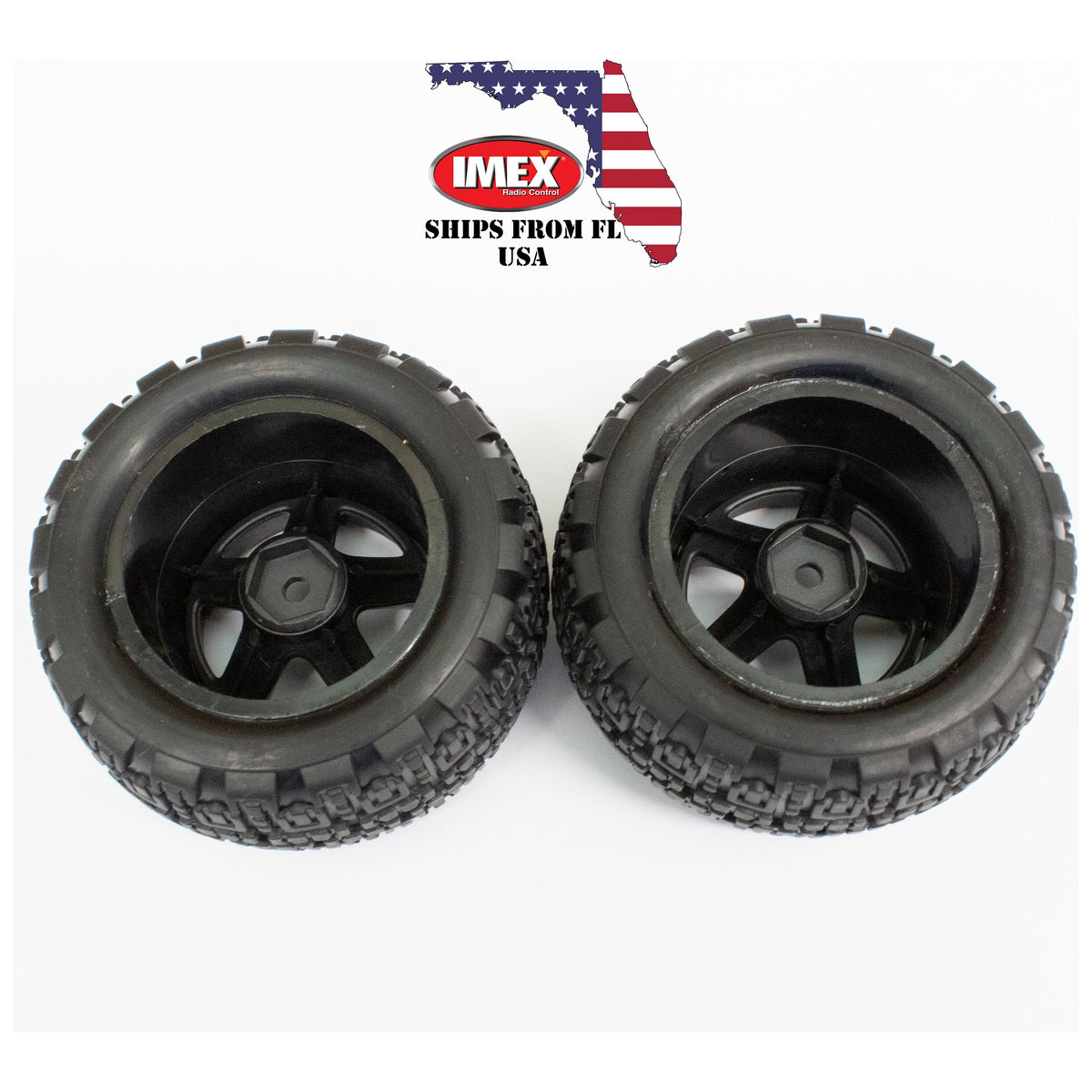Truggy Wheels (1 Pair) – IMEX-RC