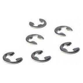 E CLIP - 4 MM - 6 PCS
