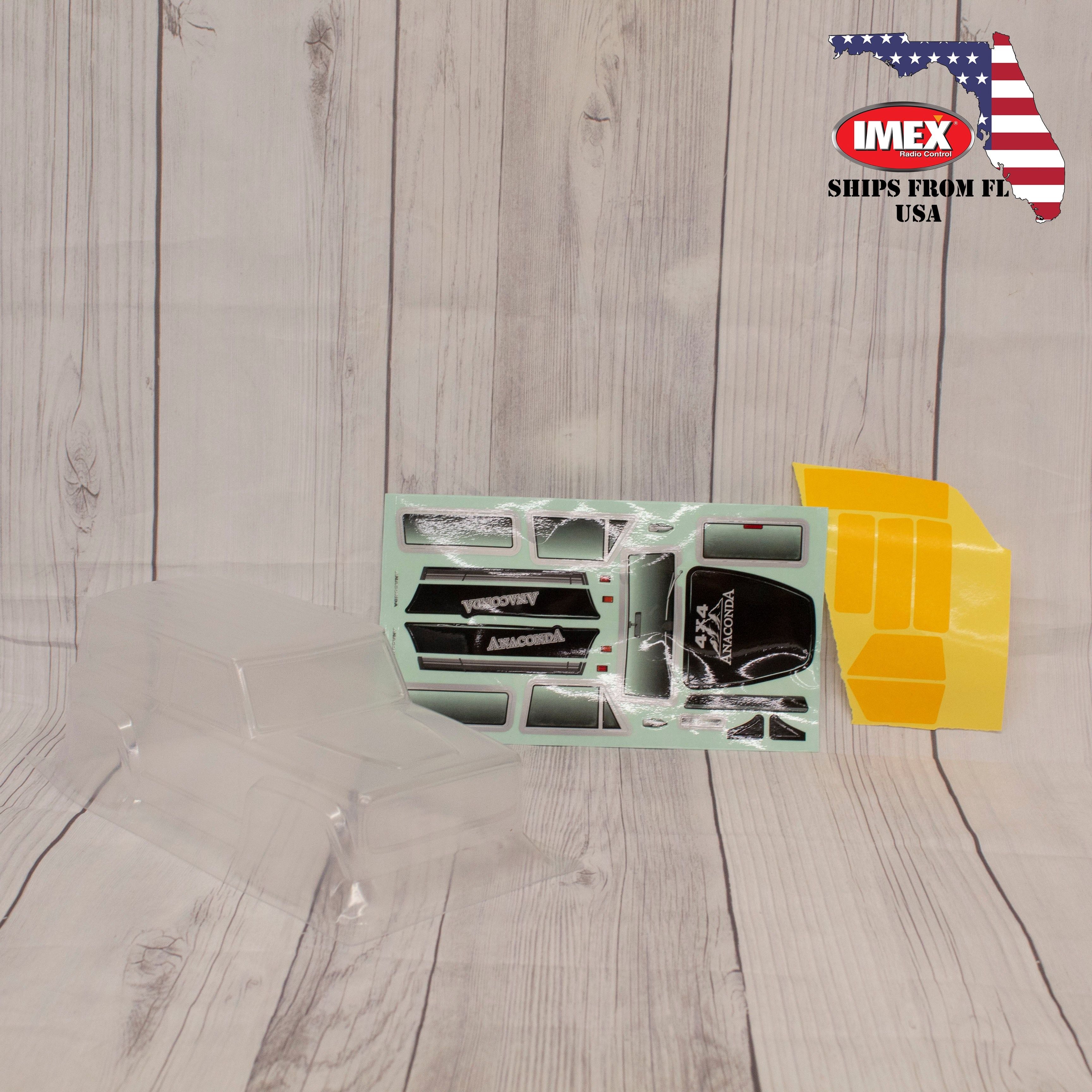 CLEAR LEXAN ANACONDA BODY