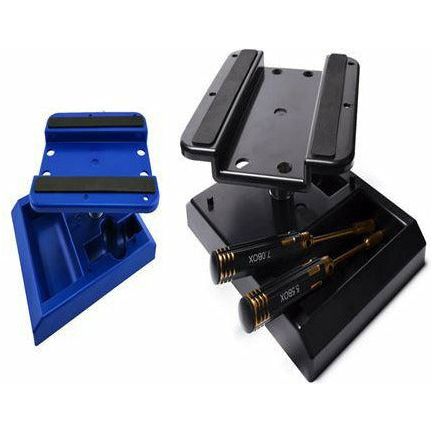 Adjustable RC Car Work Stand for 1/10th and 1/8th Scale RC Cars, Trucks, and Crawlers