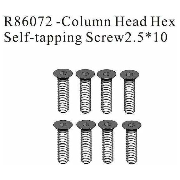 Column Head Hex Screw 2.5x10
