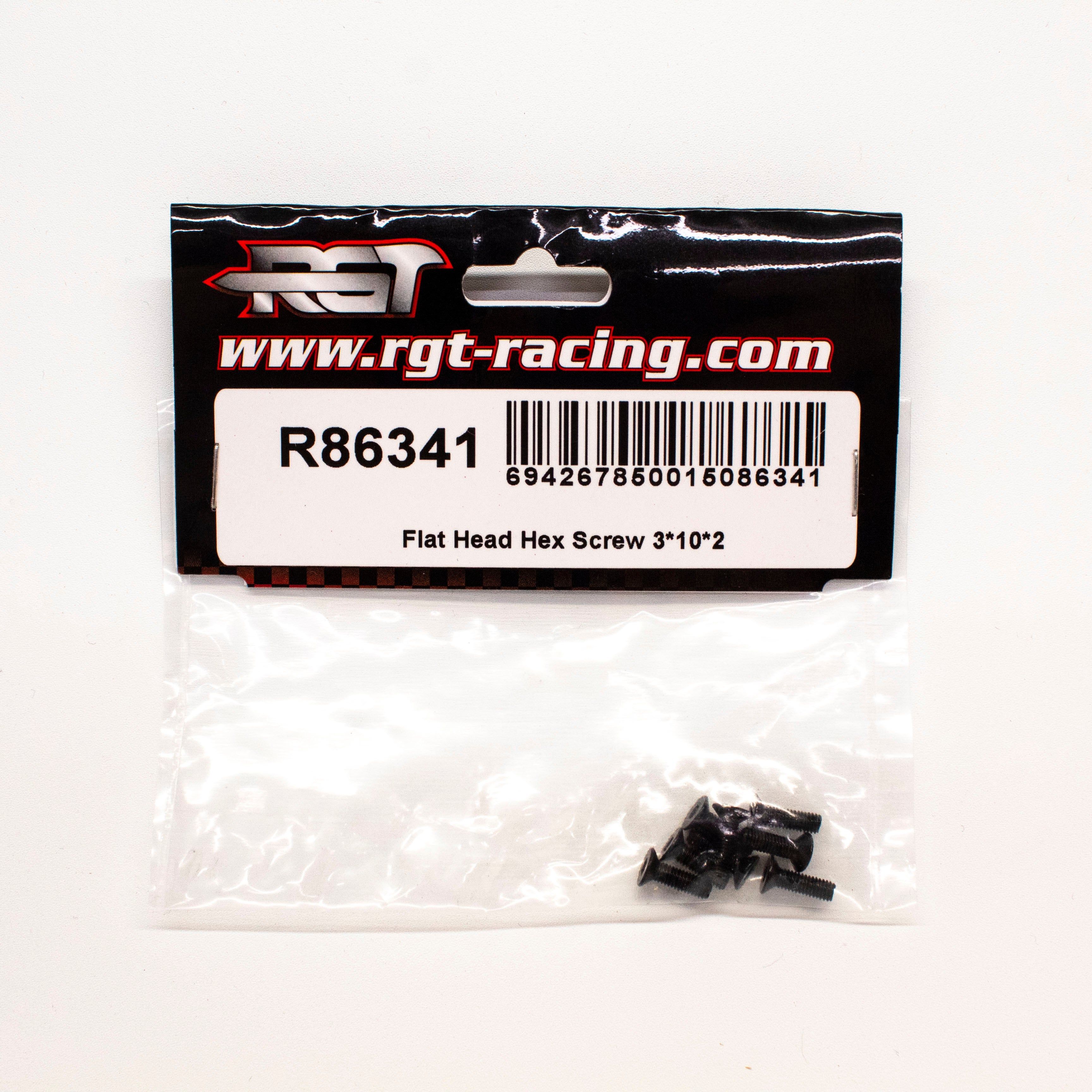 Flathead Hex Screw 3x10x2