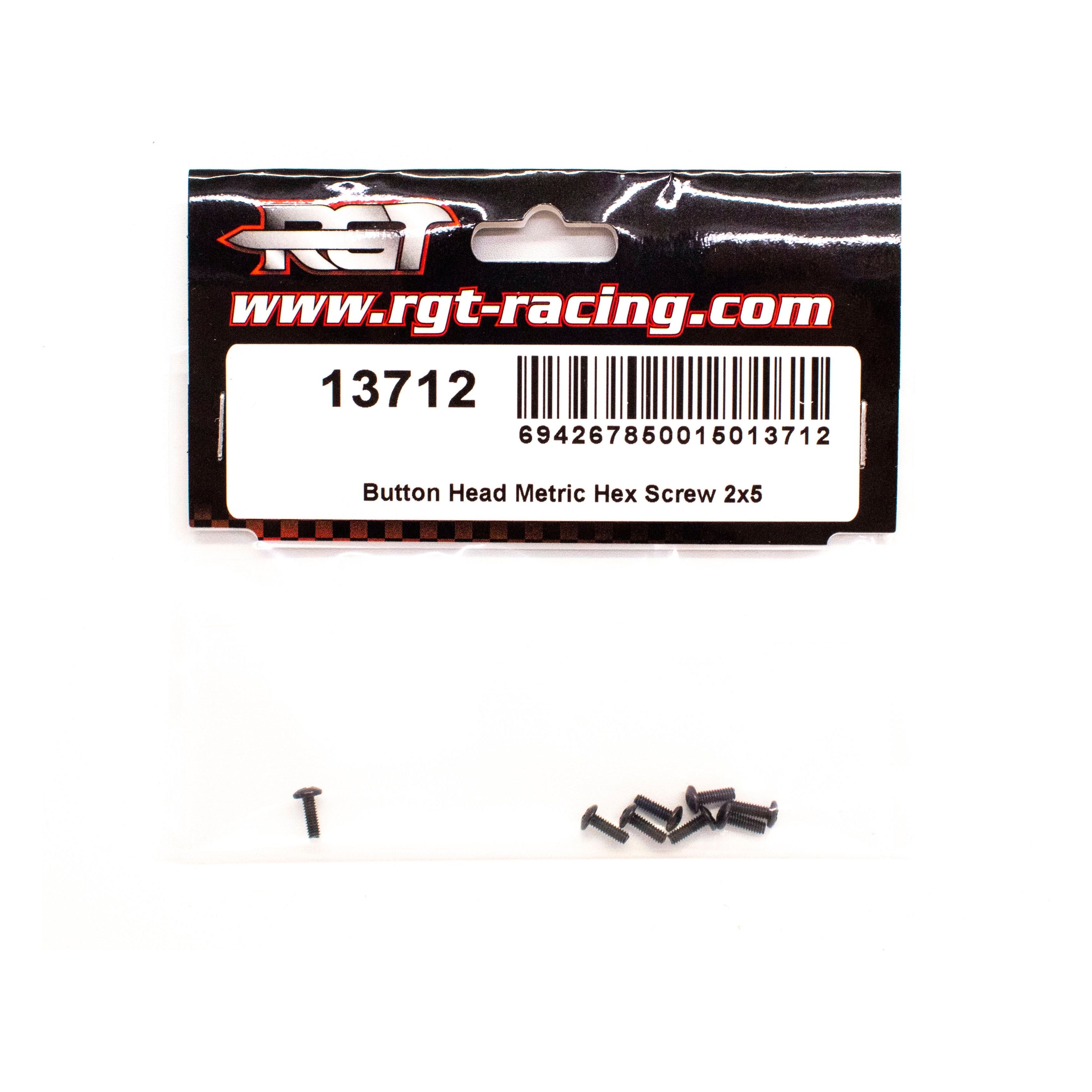 Button HD Metric Hex Screw 2x5