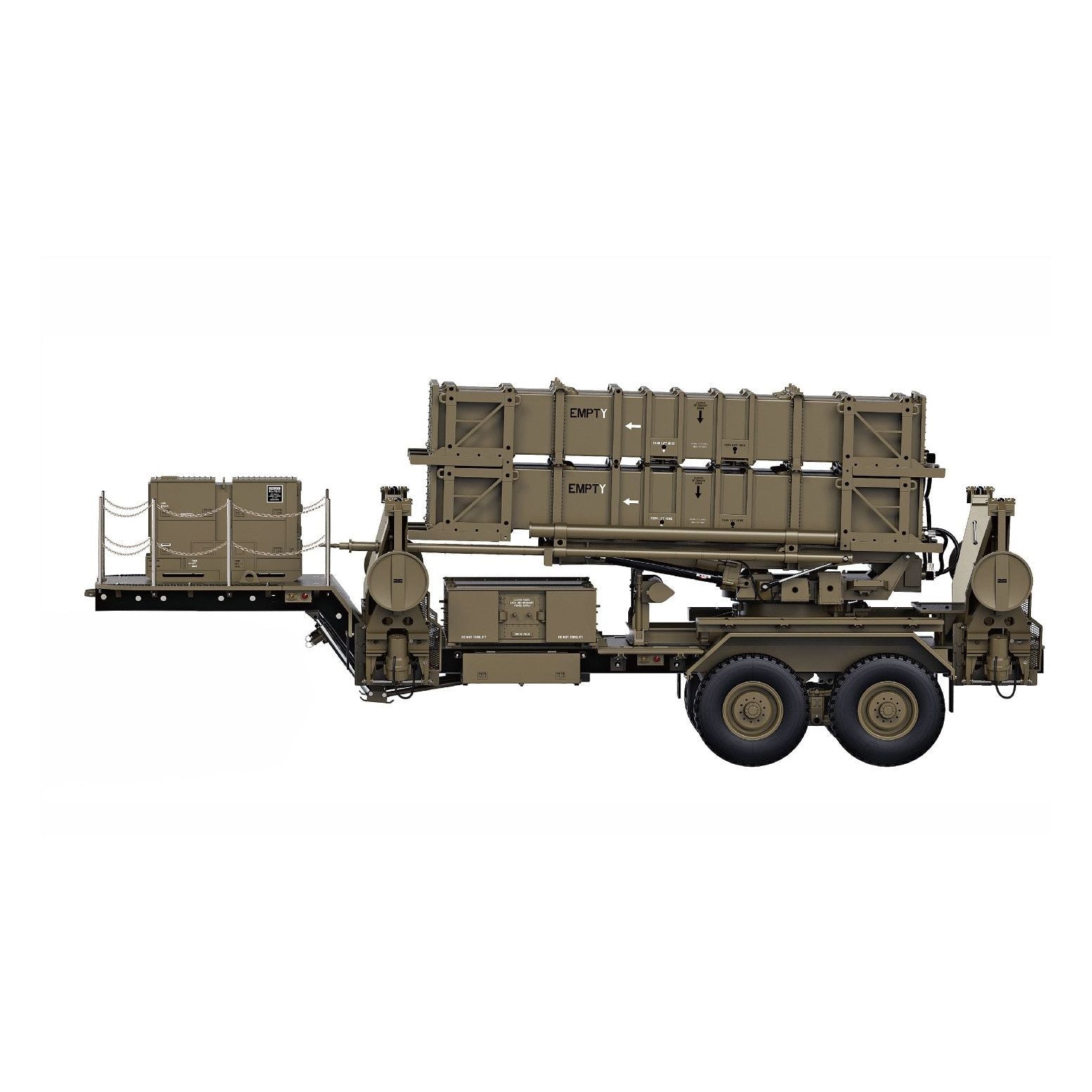 1/12 Scale Missile Trailer KIT