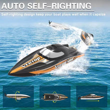 Load image into Gallery viewer, VECTOR SR80 45MPH High Speed Race Boat Brushless ARTR (Black)
