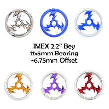 Load image into Gallery viewer, IMEX 2.2&quot; Bey Rims - 11x5mm Bearing (1 Front Pair)
