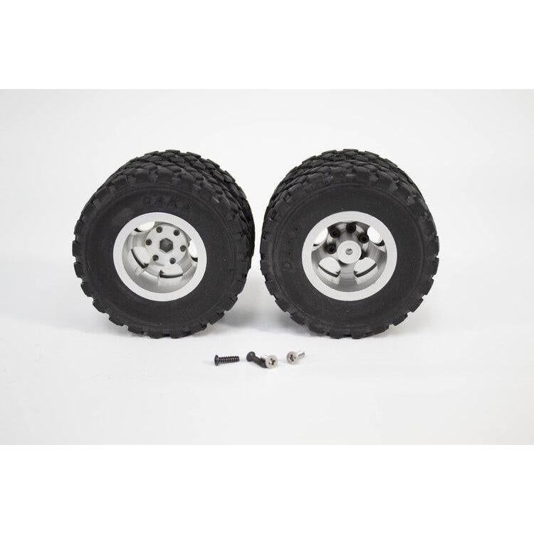 Dually Rear Tires & Rims (1 Pair)