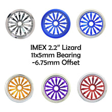 Load image into Gallery viewer, IMEX 2.2&quot; Lizard Rims - 11x5mm Bearing (1 Front Pair)
